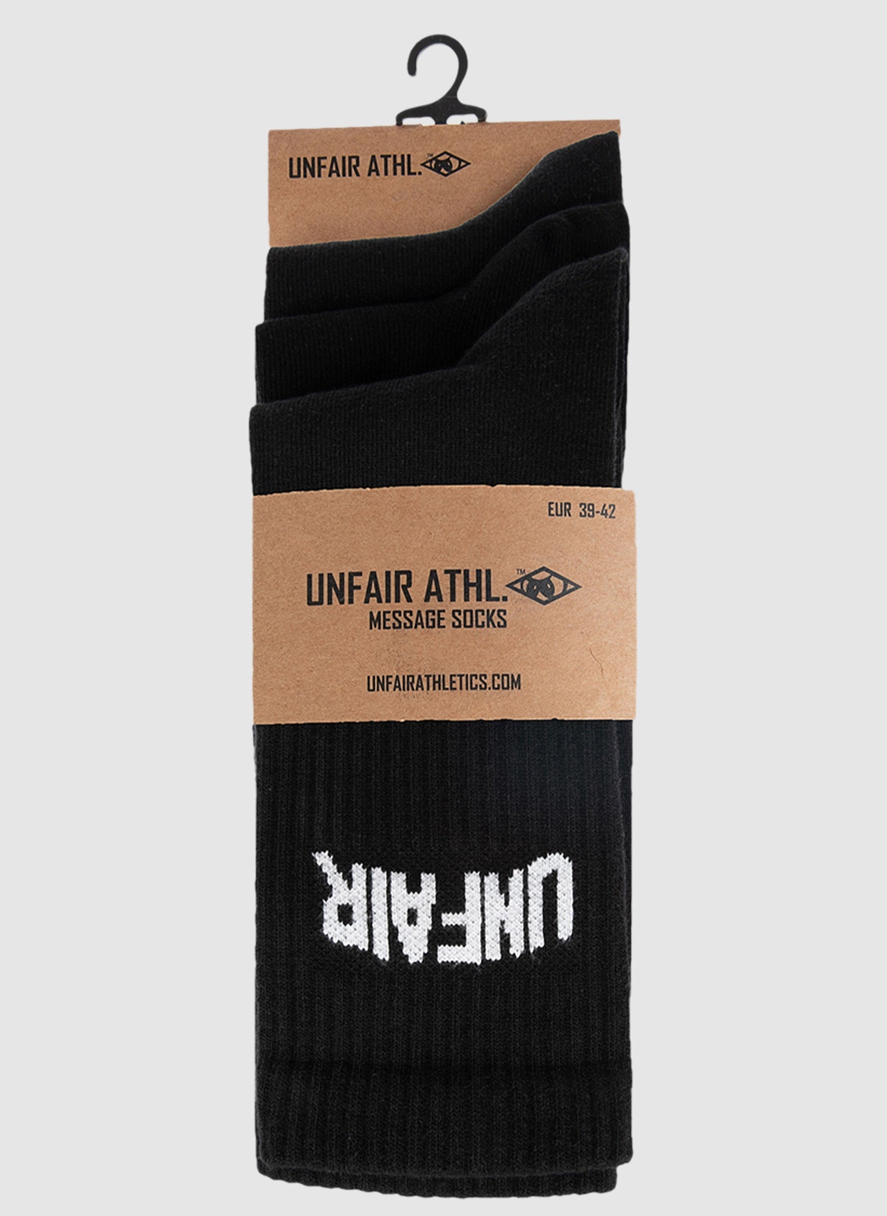 Unfair Socks 3-Pack - Black