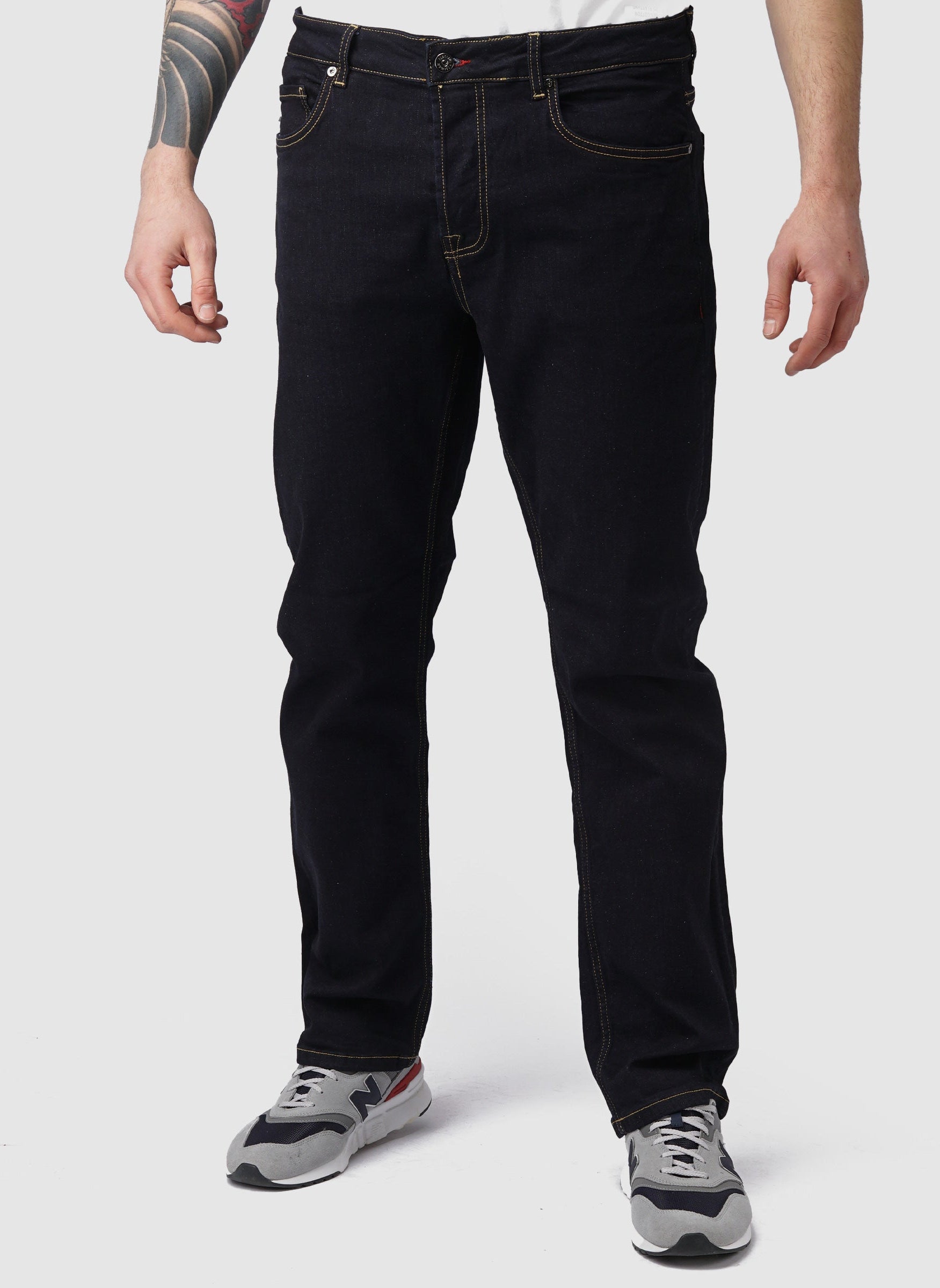 Loose Fit Jeans - Rinse Wash
